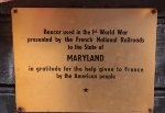French Boxcar plack